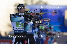 30.11.2019, Oestersund, Sweden, (SWE): Simon Desthieux (FRA) - IBU world cup biathlon, single mixed relay, Oestersund (SWE). www.nordicfocus.com. © Manzoni/NordicFocus. Every downloaded picture is fee-liable.