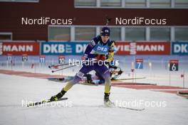 30.11.2019, Oestersund, Sweden, (SWE): Artem Tyshchenko (UKR) - IBU world cup biathlon, single mixed relay, Oestersund (SWE). www.nordicfocus.com. © Nico Manzoni/NordicFocus. Every downloaded picture is fee-liable.
