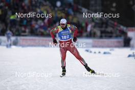 01.12.2019, Oestersund, Sweden, (SWE): Anton Sinapov (BUL) - IBU world cup biathlon, sprint men, Oestersund (SWE). www.nordicfocus.com. © Manzoni/NordicFocus. Every downloaded picture is fee-liable.