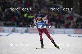 01.12.2019, Oestersund, Sweden, (SWE): Andrejs Rastorgujevs (LAT) - IBU world cup biathlon, sprint men, Oestersund (SWE). www.nordicfocus.com. © Manzoni/NordicFocus. Every downloaded picture is fee-liable.