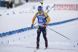 01.12.2019, Oestersund, Sweden, (SWE): Simon Schempp (GER) - IBU world cup biathlon, sprint men, Oestersund (SWE). www.nordicfocus.com. © Manzoni/NordicFocus. Every downloaded picture is fee-liable.