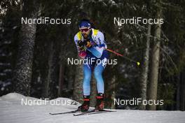 01.12.2019, Oestersund, Sweden, (SWE): Mario Dolder (SUI) - IBU world cup biathlon, sprint men, Oestersund (SWE). www.nordicfocus.com. © Nico Manzoni/NordicFocus. Every downloaded picture is fee-liable.
