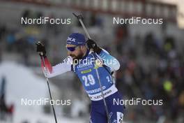 01.12.2019, Oestersund, Sweden, (SWE): Benjamin Weger (SUI) - IBU world cup biathlon, sprint men, Oestersund (SWE). www.nordicfocus.com. © Manzoni/NordicFocus. Every downloaded picture is fee-liable.