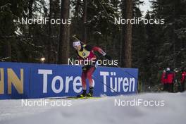 01.12.2019, Oestersund, Sweden, (SWE): Johannes Thingnes Boe (NOR) - IBU world cup biathlon, sprint men, Oestersund (SWE). www.nordicfocus.com. © Nico Manzoni/NordicFocus. Every downloaded picture is fee-liable.