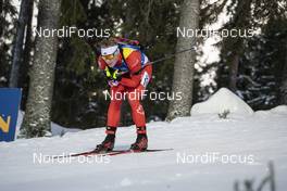 01.12.2019, Oestersund, Sweden, (SWE): Scott Gow (CAN) - IBU world cup biathlon, sprint men, Oestersund (SWE). www.nordicfocus.com. © Nico Manzoni/NordicFocus. Every downloaded picture is fee-liable.