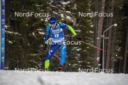 01.12.2019, Oestersund, Sweden, (SWE): Sergey Bocharnikov (BLR) - IBU world cup biathlon, sprint men, Oestersund (SWE). www.nordicfocus.com. © Nico Manzoni/NordicFocus. Every downloaded picture is fee-liable.