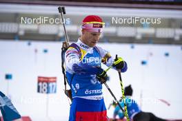 01.12.2019, Oestersund, Sweden, (SWE): Martin Otcenas (SVK) - IBU world cup biathlon, sprint men, Oestersund (SWE). www.nordicfocus.com. © Nico Manzoni/NordicFocus. Every downloaded picture is fee-liable.