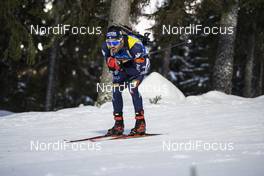 01.12.2019, Oestersund, Sweden, (SWE): Giuseppe Montello (ITA) - IBU world cup biathlon, sprint men, Oestersund (SWE). www.nordicfocus.com. © Nico Manzoni/NordicFocus. Every downloaded picture is fee-liable.