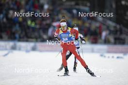 01.12.2019, Oestersund, Sweden, (SWE): Aidan Millar (CAN) - IBU world cup biathlon, sprint men, Oestersund (SWE). www.nordicfocus.com. © Manzoni/NordicFocus. Every downloaded picture is fee-liable.