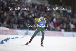 01.12.2019, Oestersund, Sweden, (SWE): Karol Dombrovski (LTU) - IBU world cup biathlon, sprint men, Oestersund (SWE). www.nordicfocus.com. © Manzoni/NordicFocus. Every downloaded picture is fee-liable.