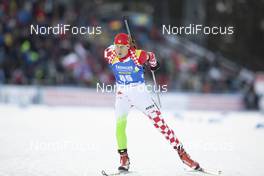 01.12.2019, Oestersund, Sweden, (SWE): Kresimir Crnkovic (CRO) - IBU world cup biathlon, sprint men, Oestersund (SWE). www.nordicfocus.com. © Manzoni/NordicFocus. Every downloaded picture is fee-liable.