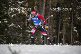 01.12.2019, Oestersund, Sweden, (SWE): Simon Eder (AUT) - IBU world cup biathlon, sprint men, Oestersund (SWE). www.nordicfocus.com. © Nico Manzoni/NordicFocus. Every downloaded picture is fee-liable.