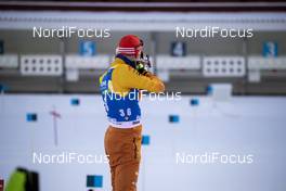 01.12.2019, Oestersund, Sweden, (SWE): Johannes Kuehn (GER) - IBU world cup biathlon, sprint men, Oestersund (SWE). www.nordicfocus.com. © Nico Manzoni/NordicFocus. Every downloaded picture is fee-liable.