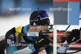 01.12.2019, Oestersund, Sweden, (SWE): Antonin Guigonnat (FRA) - IBU world cup biathlon, sprint men, Oestersund (SWE). www.nordicfocus.com. © Manzoni/NordicFocus. Every downloaded picture is fee-liable.