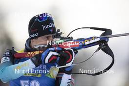01.12.2019, Oestersund, Sweden, (SWE): Quentin Fillon Maillet (FRA) - IBU world cup biathlon, sprint men, Oestersund (SWE). www.nordicfocus.com. © Manzoni/NordicFocus. Every downloaded picture is fee-liable.