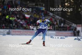 01.12.2019, Oestersund, Sweden, (SWE): Benjamin Weger (SUI) - IBU world cup biathlon, sprint men, Oestersund (SWE). www.nordicfocus.com. © Manzoni/NordicFocus. Every downloaded picture is fee-liable.