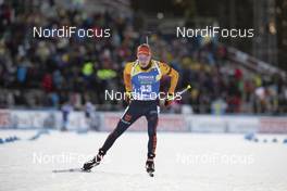 01.12.2019, Oestersund, Sweden, (SWE): Benedikt Doll (GER) - IBU world cup biathlon, sprint men, Oestersund (SWE). www.nordicfocus.com. © Manzoni/NordicFocus. Every downloaded picture is fee-liable.