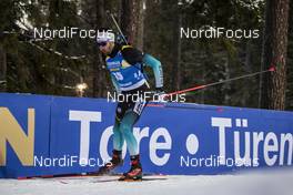 01.12.2019, Oestersund, Sweden, (SWE): Martin Fourcade (FRA) - IBU world cup biathlon, sprint men, Oestersund (SWE). www.nordicfocus.com. © Nico Manzoni/NordicFocus. Every downloaded picture is fee-liable.