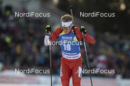 01.12.2019, Oestersund, Sweden, (SWE): Scott Gow (CAN) - IBU world cup biathlon, sprint men, Oestersund (SWE). www.nordicfocus.com. © Manzoni/NordicFocus. Every downloaded picture is fee-liable.