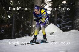 01.12.2019, Oestersund, Sweden, (SWE): Anton Dudchenko (UKR) - IBU world cup biathlon, sprint men, Oestersund (SWE). www.nordicfocus.com. © Nico Manzoni/NordicFocus. Every downloaded picture is fee-liable.