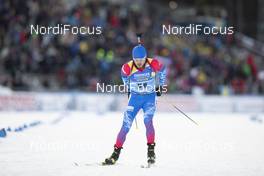 01.12.2019, Oestersund, Sweden, (SWE): Anton Babikov (RUS) - IBU world cup biathlon, sprint men, Oestersund (SWE). www.nordicfocus.com. © Manzoni/NordicFocus. Every downloaded picture is fee-liable.