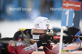 01.12.2019, Oestersund, Sweden, (SWE): Johannes Thingnes Boe (NOR) - IBU world cup biathlon, sprint men, Oestersund (SWE). www.nordicfocus.com. © Manzoni/NordicFocus. Every downloaded picture is fee-liable.