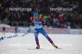 01.12.2019, Oestersund, Sweden, (SWE): Evgeniy Garanichev (RUS) - IBU world cup biathlon, sprint men, Oestersund (SWE). www.nordicfocus.com. © Manzoni/NordicFocus. Every downloaded picture is fee-liable.
