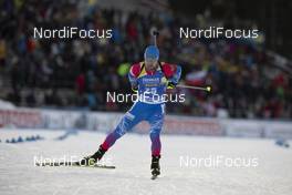 01.12.2019, Oestersund, Sweden, (SWE): Alexander Loginov (RUS) - IBU world cup biathlon, sprint men, Oestersund (SWE). www.nordicfocus.com. © Manzoni/NordicFocus. Every downloaded picture is fee-liable.