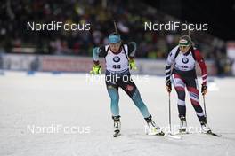 01.12.2019, Oestersund, Sweden, (SWE): Justine Braisaz (FRA) - IBU world cup biathlon, sprint women, Oestersund (SWE). www.nordicfocus.com. © Manzoni/NordicFocus. Every downloaded picture is fee-liable.
