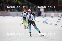 01.12.2019, Oestersund, Sweden, (SWE): Caroline Colombo (FRA) - IBU world cup biathlon, sprint women, Oestersund (SWE). www.nordicfocus.com. © Manzoni/NordicFocus. Every downloaded picture is fee-liable.