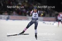 01.12.2019, Oestersund, Sweden, (SWE): Clare Egan (USA) - IBU world cup biathlon, sprint women, Oestersund (SWE). www.nordicfocus.com. © Manzoni/NordicFocus. Every downloaded picture is fee-liable.