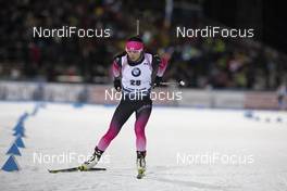 01.12.2019, Oestersund, Sweden, (SWE): Fuyuko Tachizaki (JPN) - IBU world cup biathlon, sprint women, Oestersund (SWE). www.nordicfocus.com. © Manzoni/NordicFocus. Every downloaded picture is fee-liable.