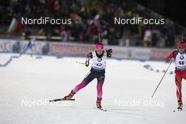 01.12.2019, Oestersund, Sweden, (SWE): Asuka Hachisuka (JPN) - IBU world cup biathlon, sprint women, Oestersund (SWE). www.nordicfocus.com. © Manzoni/NordicFocus. Every downloaded picture is fee-liable.