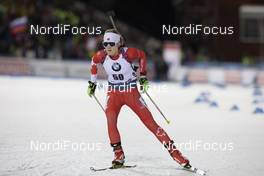 01.12.2019, Oestersund, Sweden, (SWE): Emma Lunder (CAN) - IBU world cup biathlon, sprint women, Oestersund (SWE). www.nordicfocus.com. © Manzoni/NordicFocus. Every downloaded picture is fee-liable.
