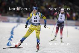 01.12.2019, Oestersund, Sweden, (SWE): Mona Brorsson (SWE) - IBU world cup biathlon, sprint women, Oestersund (SWE). www.nordicfocus.com. © Manzoni/NordicFocus. Every downloaded picture is fee-liable.