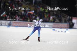 01.12.2019, Oestersund, Sweden, (SWE): Selina Gasparin (SUI) - IBU world cup biathlon, sprint women, Oestersund (SWE). www.nordicfocus.com. © Manzoni/NordicFocus. Every downloaded picture is fee-liable.