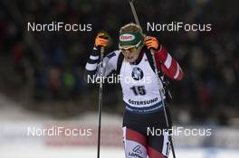 01.12.2019, Oestersund, Sweden, (SWE): Lisa Theresa Hauser (AUT) - IBU world cup biathlon, sprint women, Oestersund (SWE). www.nordicfocus.com. © Manzoni/NordicFocus. Every downloaded picture is fee-liable.