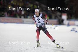 01.12.2019, Oestersund, Sweden, (SWE): Emilie Aagheim Kalkenberg (NOR) - IBU world cup biathlon, sprint women, Oestersund (SWE). www.nordicfocus.com. © Manzoni/NordicFocus. Every downloaded picture is fee-liable.