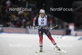 01.12.2019, Oestersund, Sweden, (SWE): Tiril Eckhoff (NOR) - IBU world cup biathlon, sprint women, Oestersund (SWE). www.nordicfocus.com. © Manzoni/NordicFocus. Every downloaded picture is fee-liable.