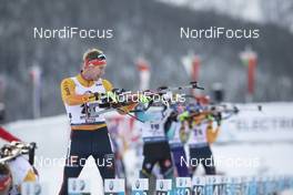 14.12.2019, Hochfilzen, Austria (AUT): Johannes Kuehn (GER) - IBU world cup biathlon, pursuit men, Hochfilzen (AUT). www.nordicfocus.com. © Manzoni/NordicFocus. Every downloaded picture is fee-liable.