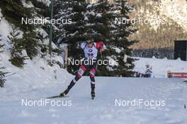 14.12.2019, Hochfilzen, Austria (AUT): Julian Eberhard (AUT) - IBU world cup biathlon, pursuit men, Hochfilzen (AUT). www.nordicfocus.com. © Nico Manzoni/NordicFocus. Every downloaded picture is fee-liable.