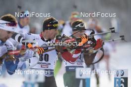 14.12.2019, Hochfilzen, Austria (AUT): Julian Eberhard (AUT) - IBU world cup biathlon, pursuit men, Hochfilzen (AUT). www.nordicfocus.com. © Manzoni/NordicFocus. Every downloaded picture is fee-liable.