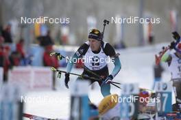 14.12.2019, Hochfilzen, Austria (AUT): Quentin Fillon Maillet (FRA) - IBU world cup biathlon, pursuit men, Hochfilzen (AUT). www.nordicfocus.com. © Manzoni/NordicFocus. Every downloaded picture is fee-liable.