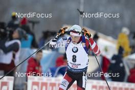 14.12.2019, Hochfilzen, Austria (AUT): Felix Leitner (AUT) - IBU world cup biathlon, pursuit men, Hochfilzen (AUT). www.nordicfocus.com. © Manzoni/NordicFocus. Every downloaded picture is fee-liable.