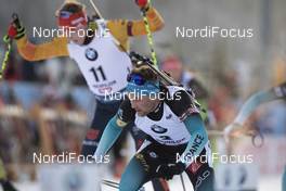 14.12.2019, Hochfilzen, Austria (AUT): Simon Desthieux (FRA) - IBU world cup biathlon, pursuit men, Hochfilzen (AUT). www.nordicfocus.com. © Manzoni/NordicFocus. Every downloaded picture is fee-liable.