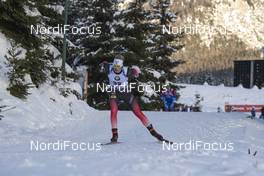14.12.2019, Hochfilzen, Austria (AUT): Aleksander Fjeld Andersen (NOR) - IBU world cup biathlon, pursuit men, Hochfilzen (AUT). www.nordicfocus.com. © Nico Manzoni/NordicFocus. Every downloaded picture is fee-liable.