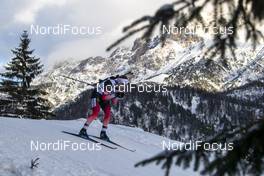 14.12.2019, Hochfilzen, Austria (AUT): Erlend Bjoentegaard (NOR) - IBU world cup biathlon, pursuit men, Hochfilzen (AUT). www.nordicfocus.com. © Nico Manzoni/NordicFocus. Every downloaded picture is fee-liable.