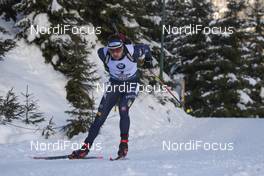 14.12.2019, Hochfilzen, Austria (AUT): Dominik Windisch (ITA) - IBU world cup biathlon, pursuit men, Hochfilzen (AUT). www.nordicfocus.com. © Nico Manzoni/NordicFocus. Every downloaded picture is fee-liable.