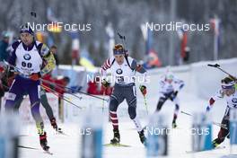 14.12.2019, Hochfilzen, Austria (AUT): Leif Nordgren (USA) - IBU world cup biathlon, pursuit men, Hochfilzen (AUT). www.nordicfocus.com. © Manzoni/NordicFocus. Every downloaded picture is fee-liable.
