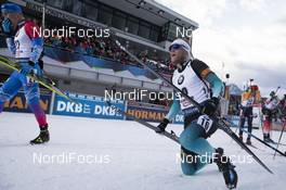 14.12.2019, Hochfilzen, Austria (AUT): Antonin Guigonnat (FRA) - IBU world cup biathlon, pursuit men, Hochfilzen (AUT). www.nordicfocus.com. © Manzoni/NordicFocus. Every downloaded picture is fee-liable.